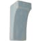 Ekena Millwork 3 1/2"W x 4"D x 8"H Clarksville Wood Vintage Decor Bracket, Driftwood Blue BKTWD04X04X08CVBU - alternate 1
